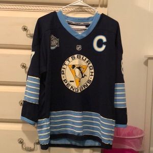 Pittsburgh Pens Crosby winter classic jersey